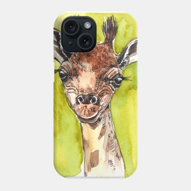 Giraffe Phone Case by katerinamk