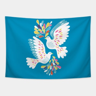 Peace Doves Tapestry