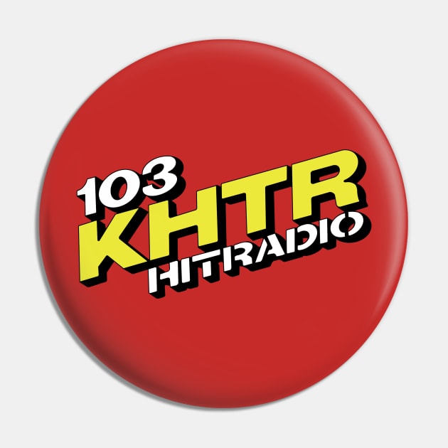 103.3 KHTR Former St. Louis Radio Pin by Third Quarter Run