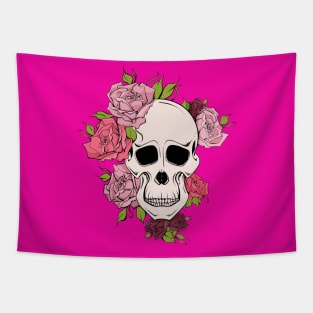 Skull & Roses Tapestry