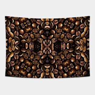 Brown Roasted Coffee Beans Pattern 6 Tapestry