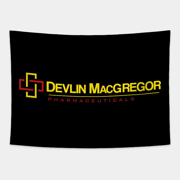 Devlin MacGregor Pharmaceuticals from The Fugitive with Harrison Ford Tapestry by woodsman