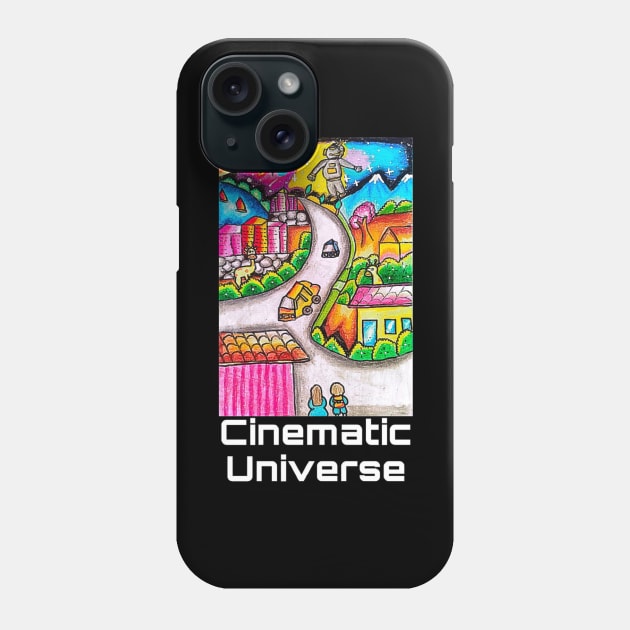 cinematic universe : hitchhikers guide Phone Case by valentinewords