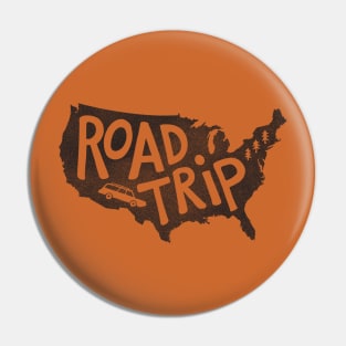 Road Trip USA Pin