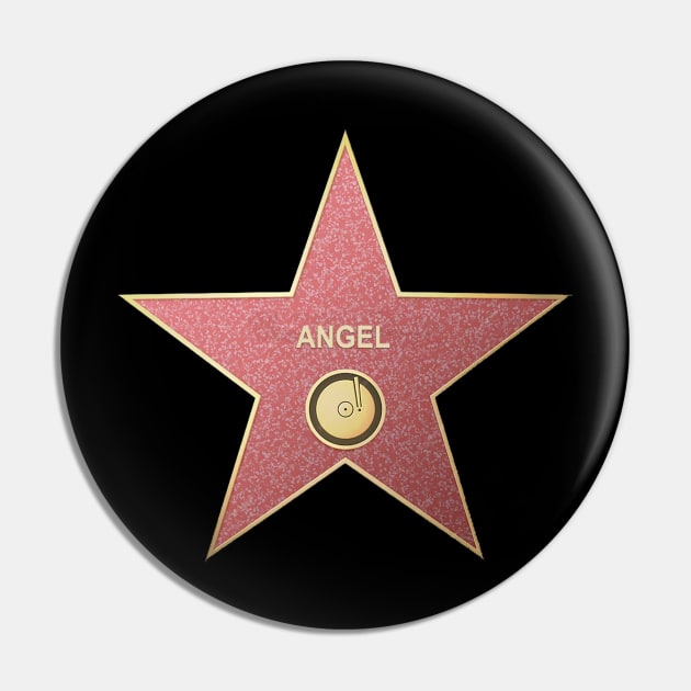 Angel - Alt Universe Hollywood Star Pin by RetroZest