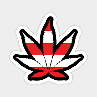 Malta Pot Leaf Magnet