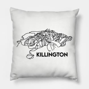 Killington VT Trail Map | Killington Ski Resort Trails Pillow