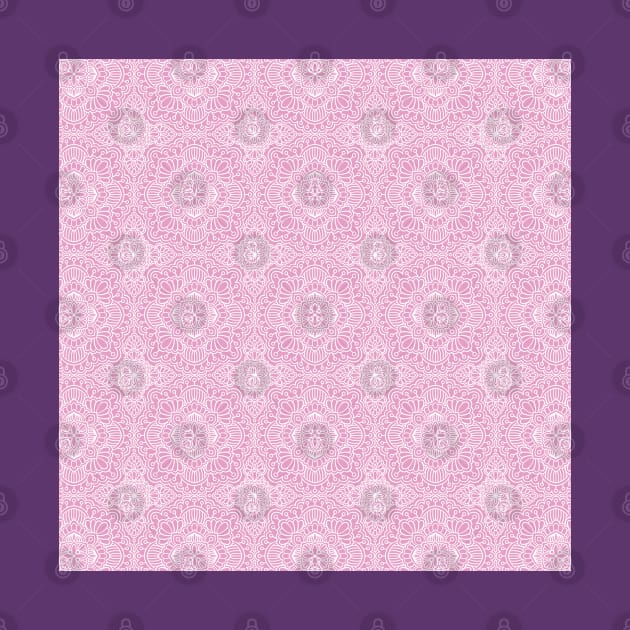 Pink Mandala Pattern by Shine Design Blossom