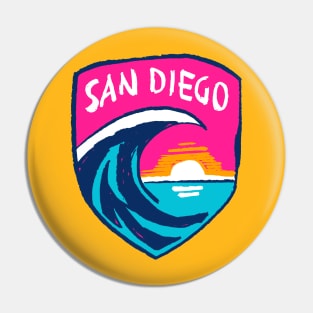 San Diego Waveeee FC 04 Pin