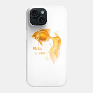 Golden fish Phone Case