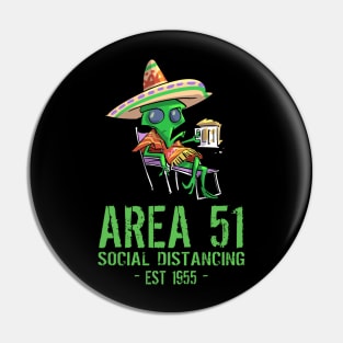 Area 51 Alien Pin