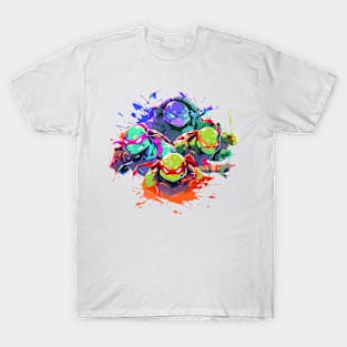 Rise Of The Teenage Mutant Ninja Turtles T-Shirt - TeeHex