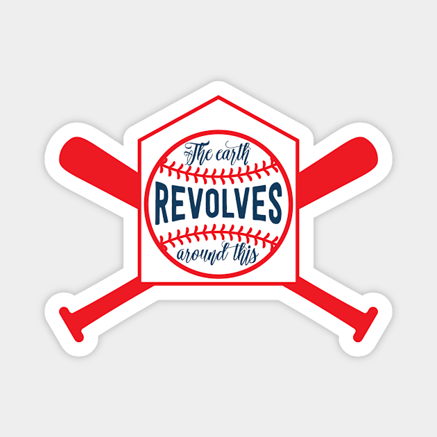 Baseball Lover Magnet by Hashop