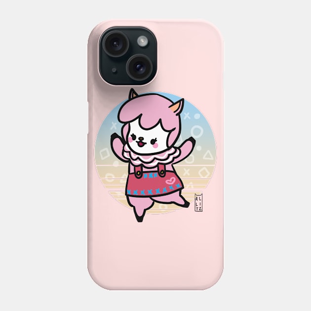 Llama Reese [ACNL] Phone Case by allitz