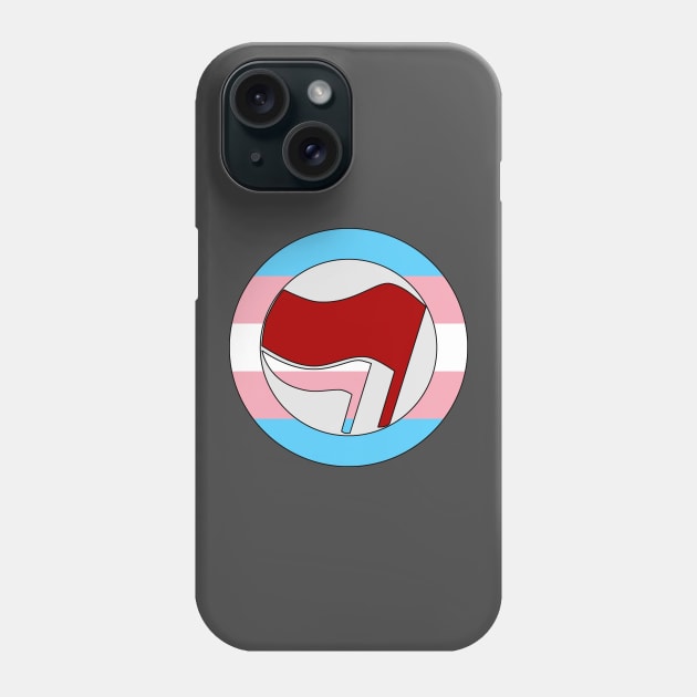 Trans Antifascist Action Phone Case by dikleyt