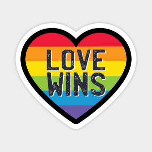 Love Wins LGBTQ Magnet