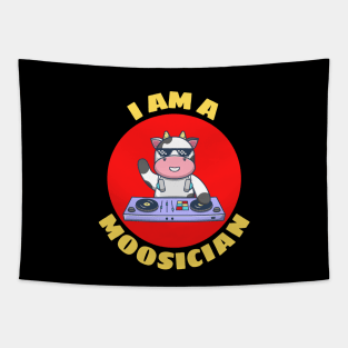 I Am A Moosician | Cow Pun Tapestry