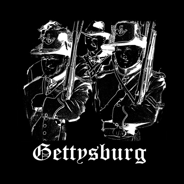 Gettysburg Ghosts by Andy's Art