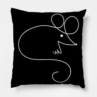 Stylized Mouse Pillow