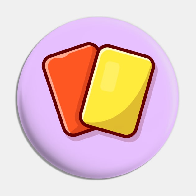 Yellow Card And Red Card Cartoon Vector Icon Illustration Pin by Catalyst Labs