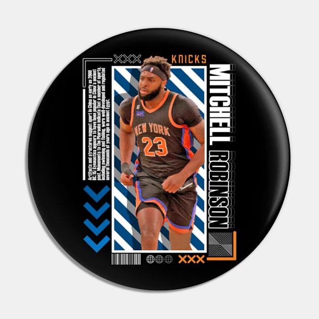 Mitchell Robinson Paper Poster Version 10 Pin by art.Hamdan