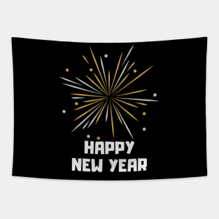 Happy New Year Tapestry