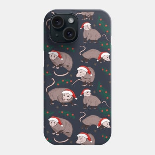 Christmas Opossums Phone Case