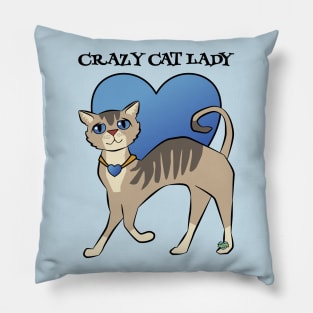 Crazy Cat Lady Pillow