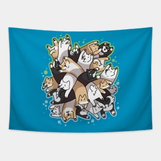 Dog Pile Tapestry