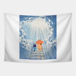 heaven bluey Tapestry