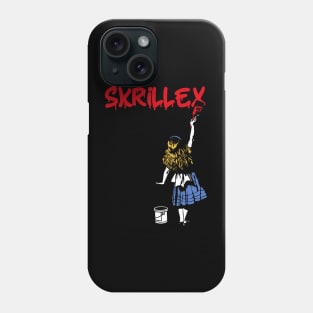 skrillex red girl Phone Case