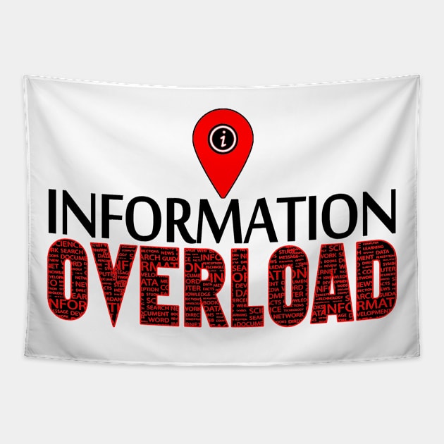 Information overload Tapestry by artsytee