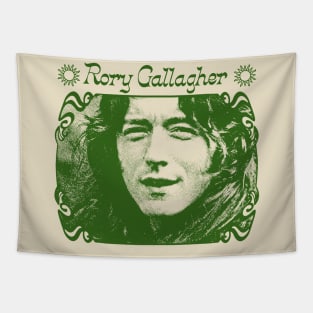 Rory Gallagher /// Retro Tribute Fanart Design Tapestry