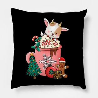 Cute and Lovely Animals with Christmas Vibes Pillow