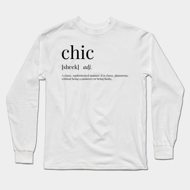 Chic Definition