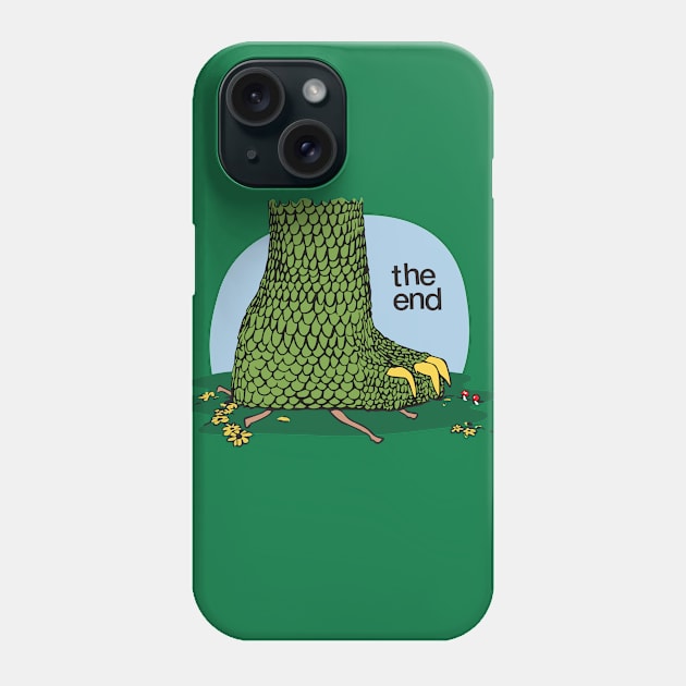 The Young Prince Meets the King of the Monsters Phone Case by DemShirtsTho