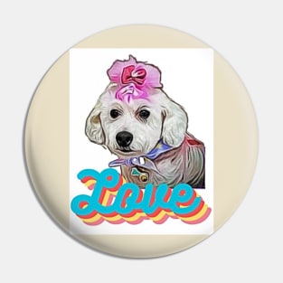 Love Puppy Pin