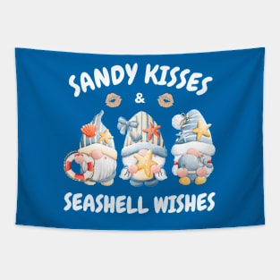Sandy Kisses & Seashell Wishes Tapestry