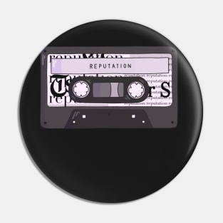 Reputation Cassette Pin