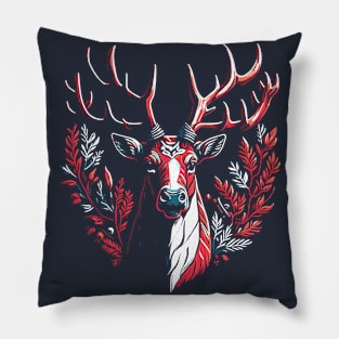 Xmas Reindeer Pillow