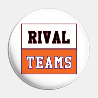 Rival Teams | South Carolina vs Clemson Pin