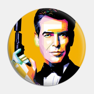 Pierce Brosnan Pin