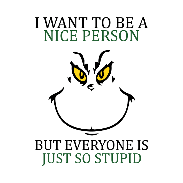 i want to be a nice person but everyone so stupid by IRIS