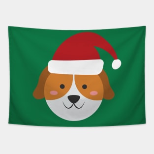 Cute Animal Cute Dog Christmas Outfit Costumes Gift Tapestry