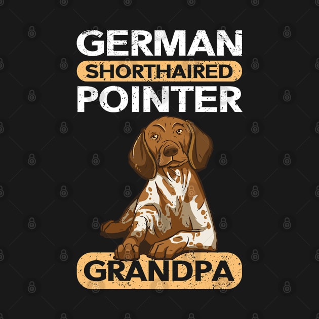 German Shorthaired Pointer Grandpa Dog by Streetwear KKS