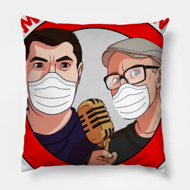 Covid 19 Logo Pillow by RCast