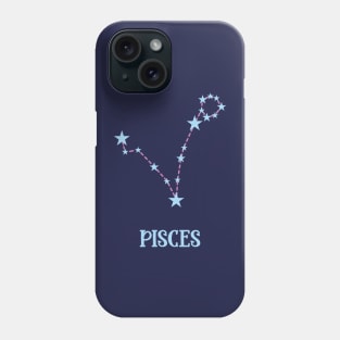 Pisces Zodiac Sign Constellation Phone Case