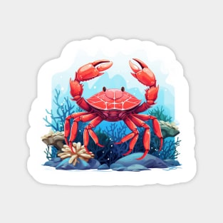 Red Crab Magnet