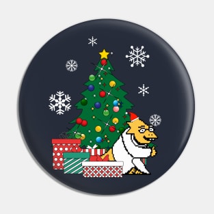 Dr Alphys Around The Christmas Tree Undertale Pin