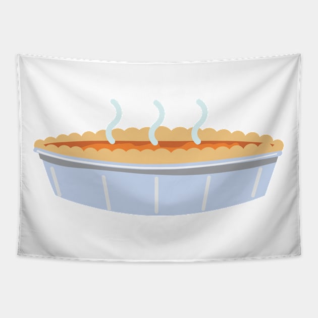 Pumpkin Pie Tapestry by SWON Design